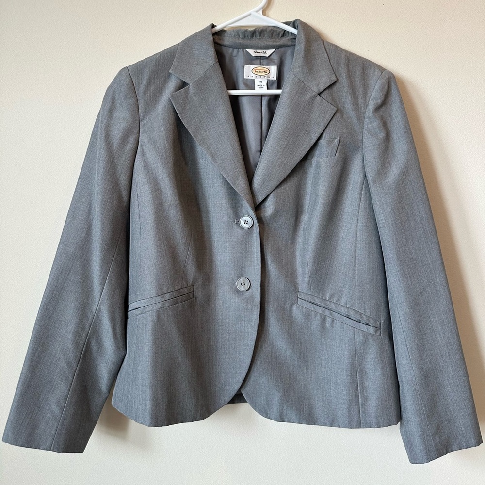 Talbots 100% Pure Silk Women’s Blazer